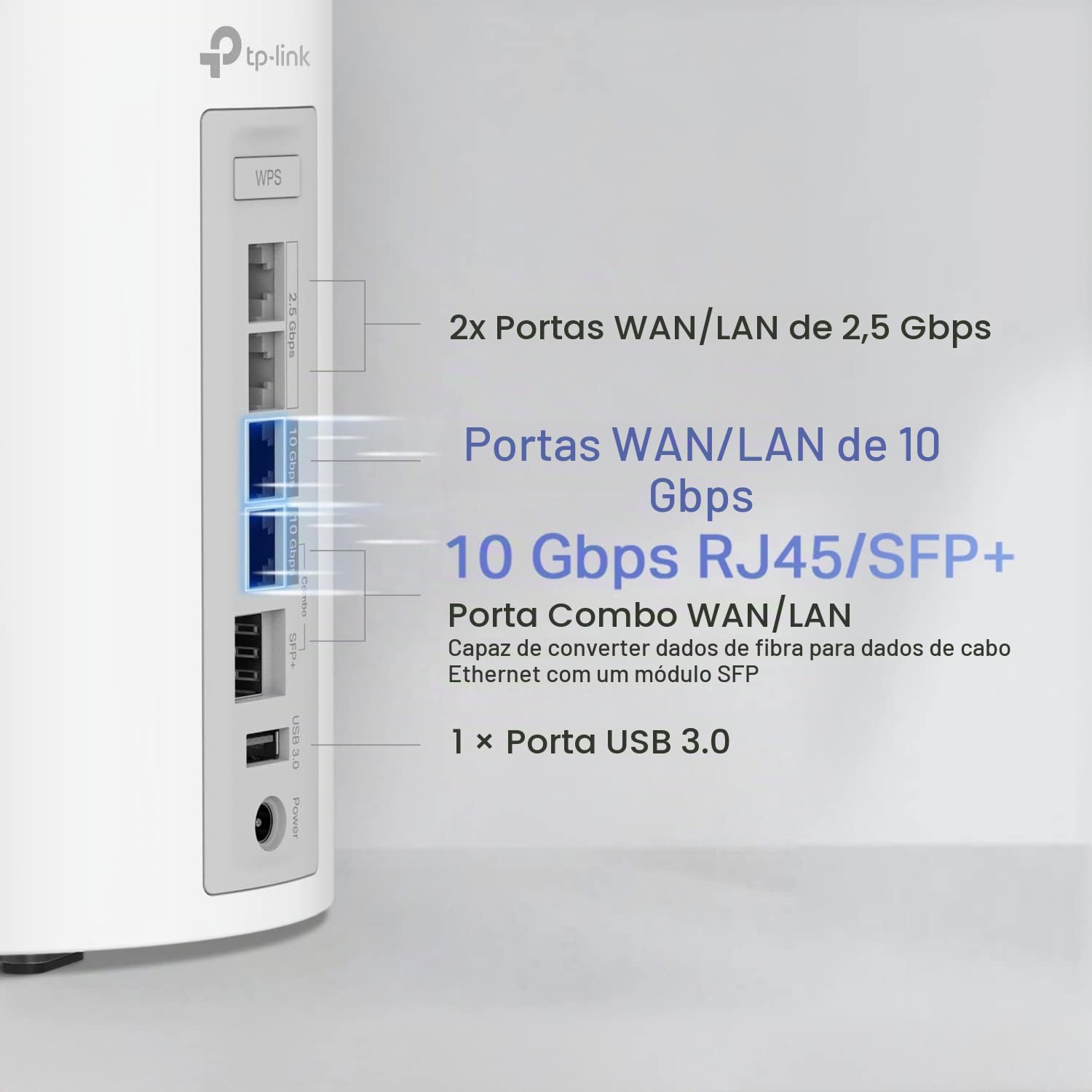 TP-Link Sistema de malha WiFi 7 BE22000 Tri-Band para toda a casa