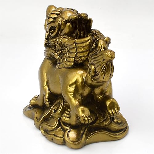 Miniatura 3 de Feng Shui Garuda Amuleto Fuerte Poderoso Magia Religiosa Bestia Sagrada Estatua de Resina Hogar Escritorio