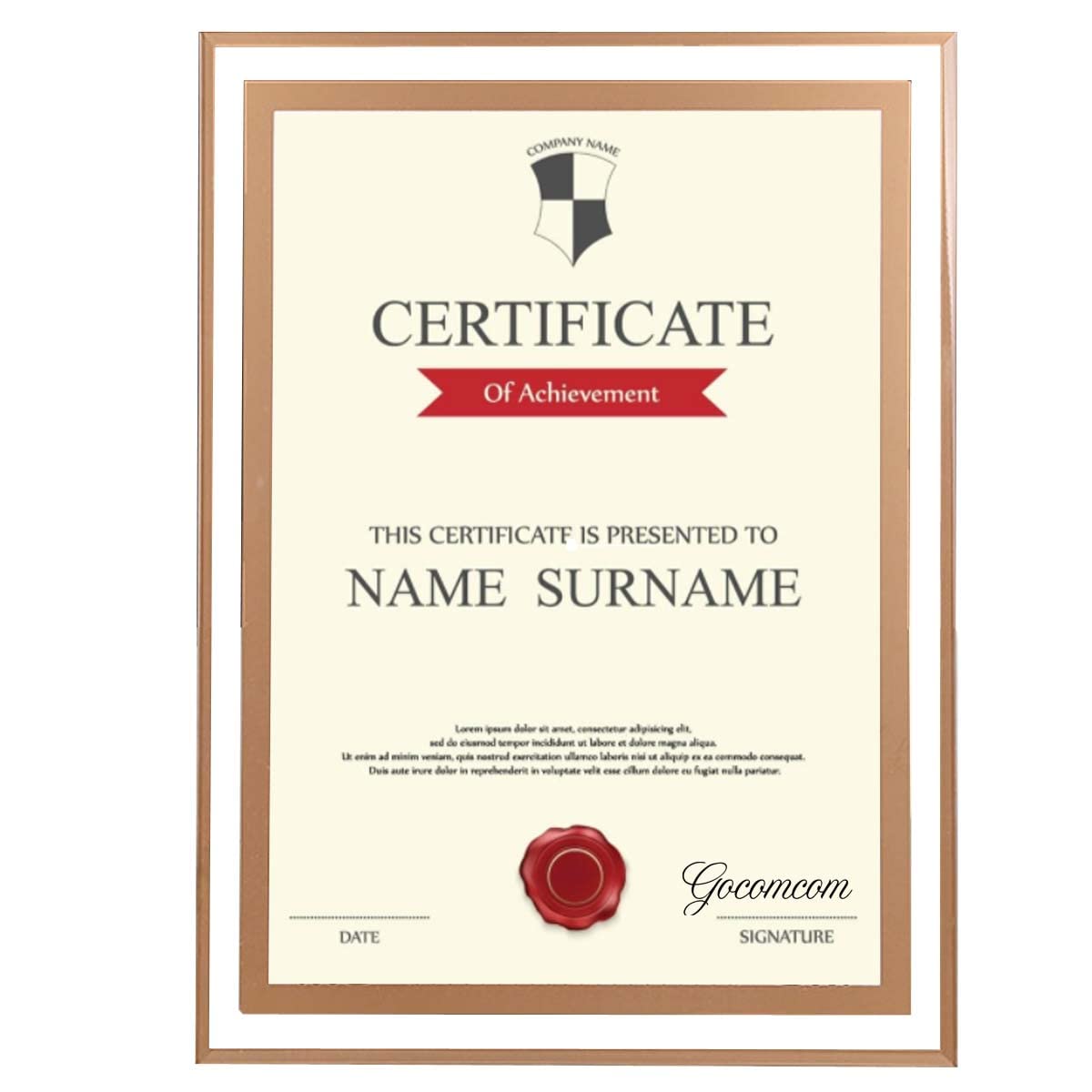 A4 Picture Frames,Glass Photo Frames Freestanding and Wall Mountable