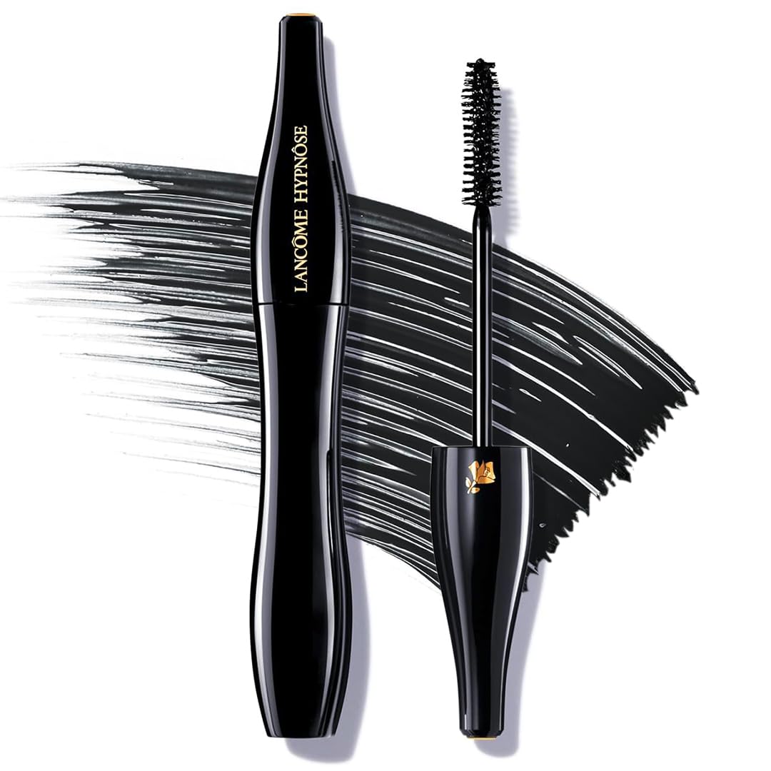 Lancôme Hypnôse Mascara, Volumen-Wimperntusche für dichte, definierte Wimpern, gleichmäßiges Auftragen dank präziser Bürste, Make-up Klassiker