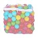 BalanceFrom 2.3-Inch Phthalate Free BPA Free Non-Toxic Crush Proof Play Balls Pit Balls- 6 Bright Colors in Reusable and Durable Storage Mesh Bag with Zipper, 200-Count