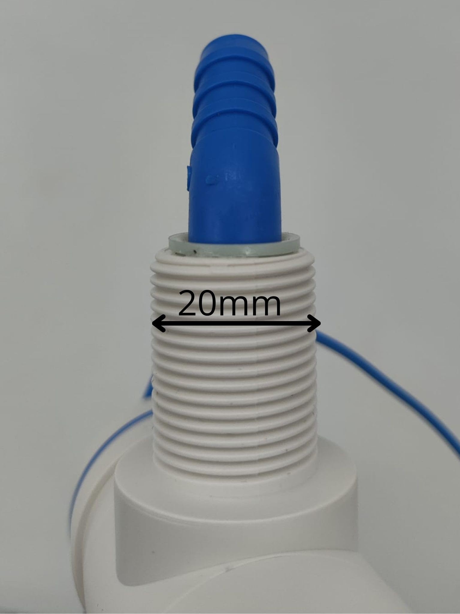 CR-MOESANCO® Robinet de Caravane pour Camping-Car 12 V Blanc avec Micro-Interrupteur en Plastique