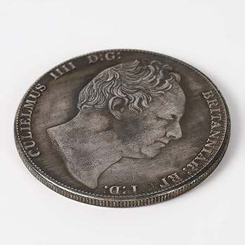 Amazon | イギリス ウェールズ ウィリアム4世 クラウン銀貨 1830