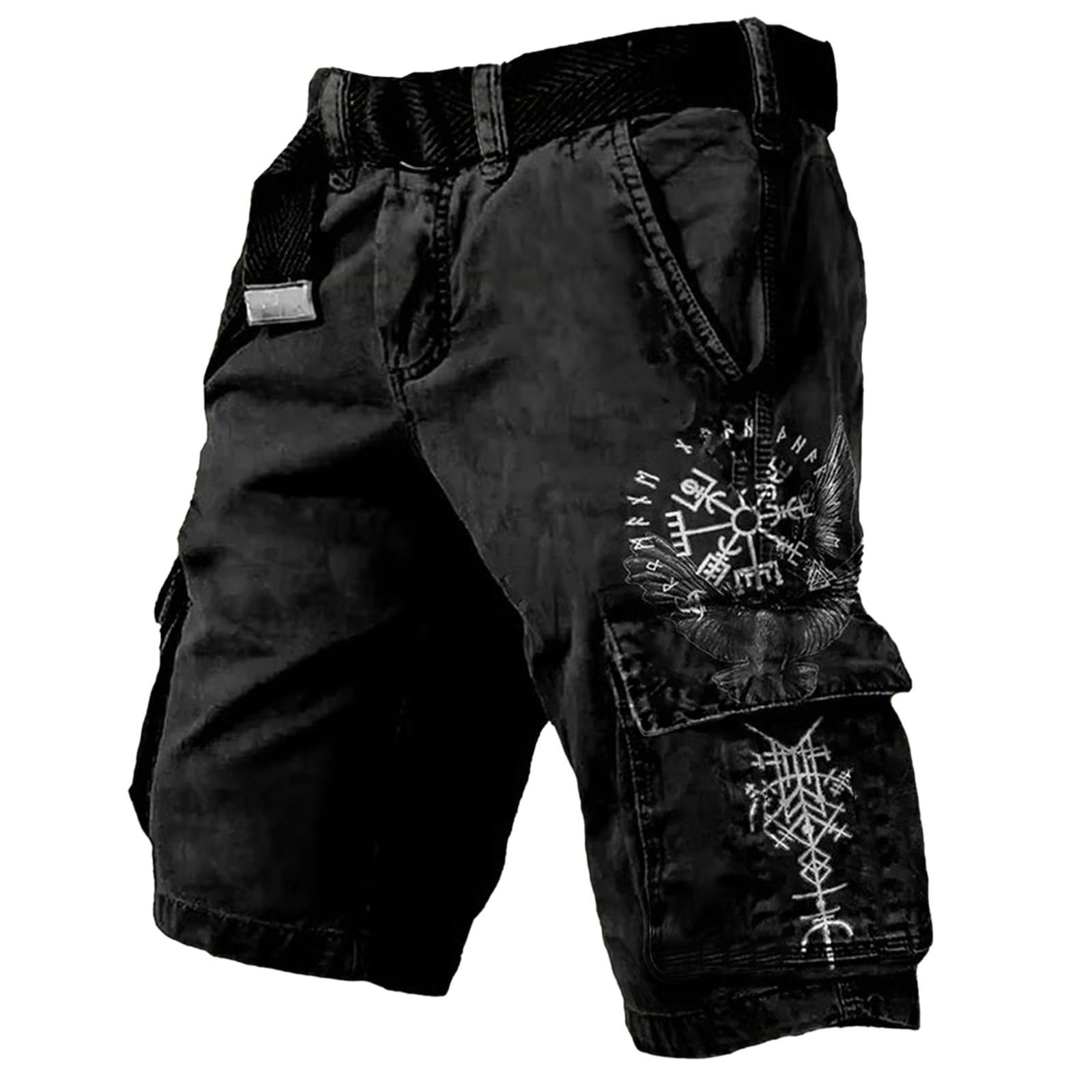 Pantalon Travail Homme Chantier Cargo Y2K Décontractés De Plage Léger Été Casual Yoga Pants Jogging Coton Vetement Camouflage Plusieurs Poches Taille Élastique