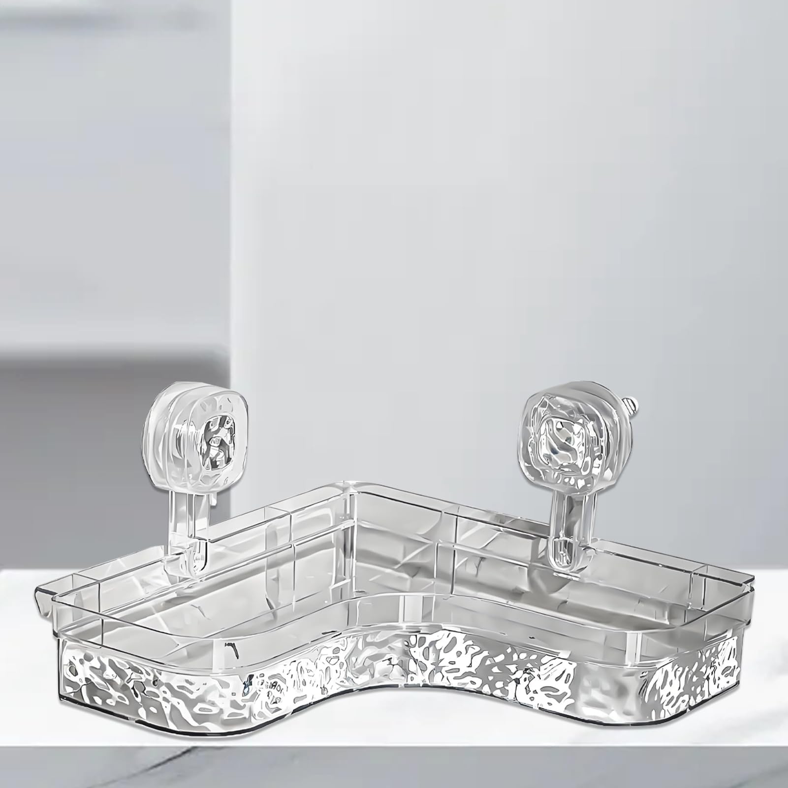 Modernos estantes esquineros de almacenamiento de ducha inoxidables, montaje en pared, ahorro de espacio, para champú, acondicionador, baño, cocina, sala de estar, bañera, inodoro