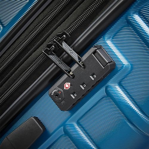 Image of Samsonite Omni 2 Hardside Expandable Luggage with Spinner Wheels, MEDIUM SPINNER, CARIBBEAN BLUE