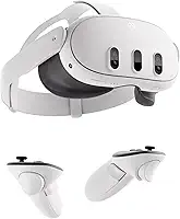 Meta Quest 3 512GB Branco - Tela 4K, Cameras Coloridas, Console Portátil - Android, Compatível com Computador Pessoal