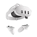Meta Quest 3 512GB | VR Headset — Thirty Percent Sharper Resolution — 2X Graphical Processing Power — Virtual Reality Without Wires — Access to 40+ Games with a 3-Month Trial of Meta Horizon+ Included Meta Quest 512GB (Includes 3-Month Trial)