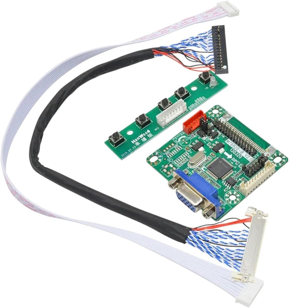 Mt6820-Md V2.0 Mt561-B 5V Compatible with Multiple Devices Lvds LCD Montor Screen Program Lvds LCD Driver Board Support 10 42 Inch Laptor DIY Kit New 2026 Electronic & Accessories