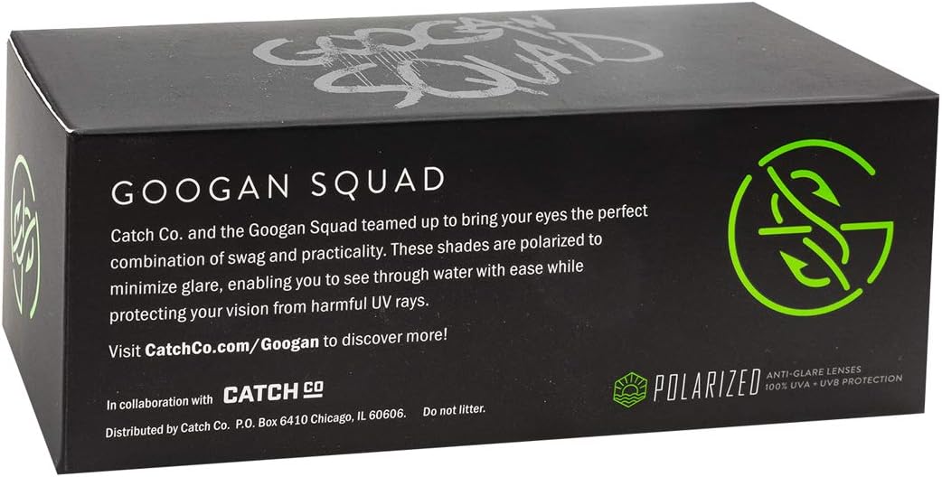 Catch Co Googan Squad Mondo Optics Largie Lookers Polarized Fishing Sunglasses