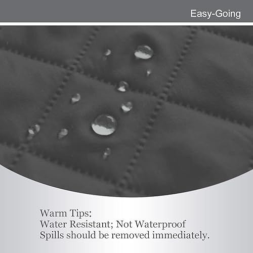 Miniatura 603 de Easy-Going - Funda reversible para sofá, resistente al agua, con varillas de espuma y correas elásticas, protector de muebles para mascotas y perros