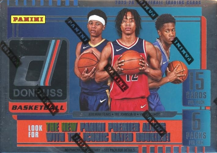 2025/26 Donruss Basketball EXCLUSIVE Blaster Box AUTO or MEM & (90) New Cards!