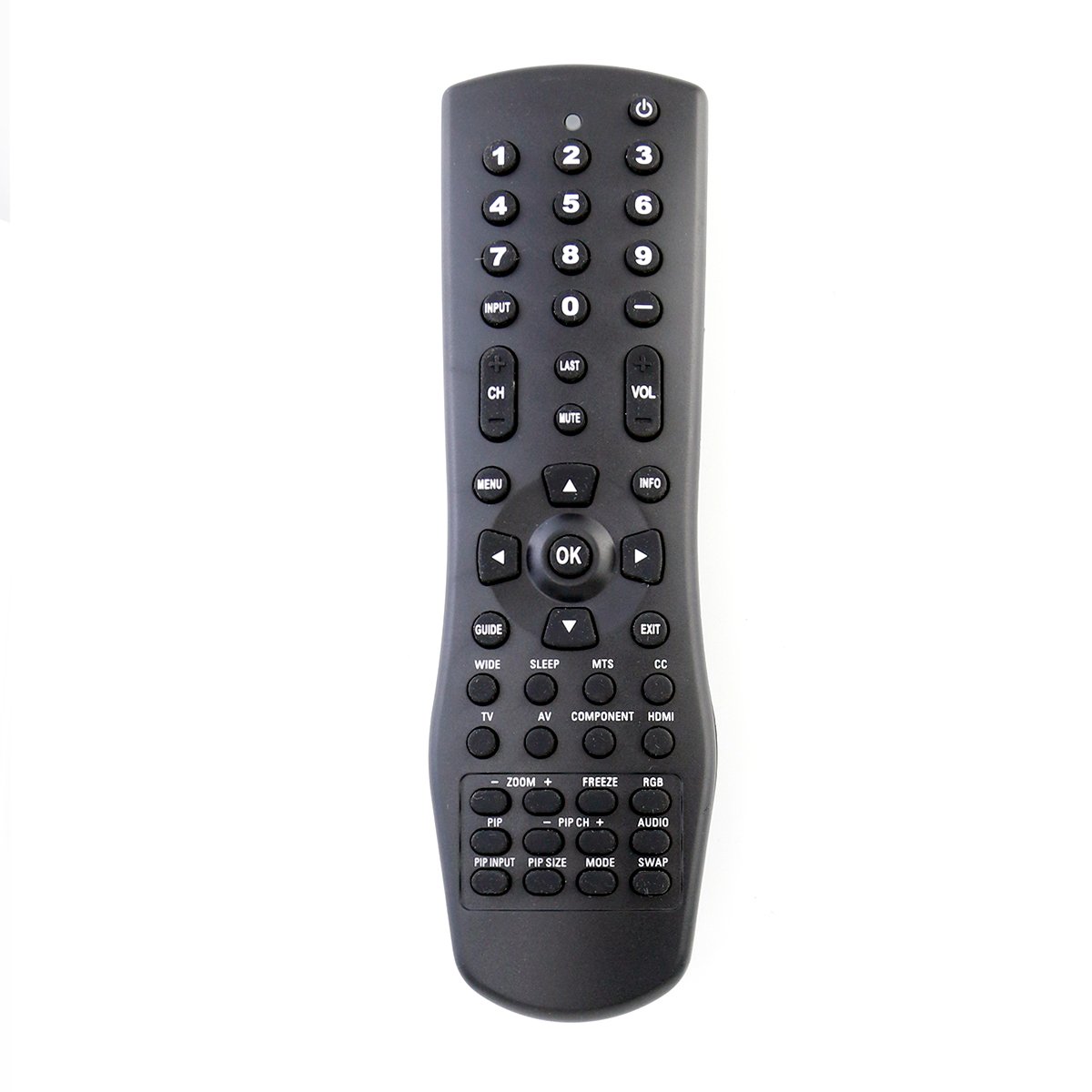 VR1 Replacement Remote Control For Vizio TV - Compatible With VX42L, VW42L, VS42L & More Models