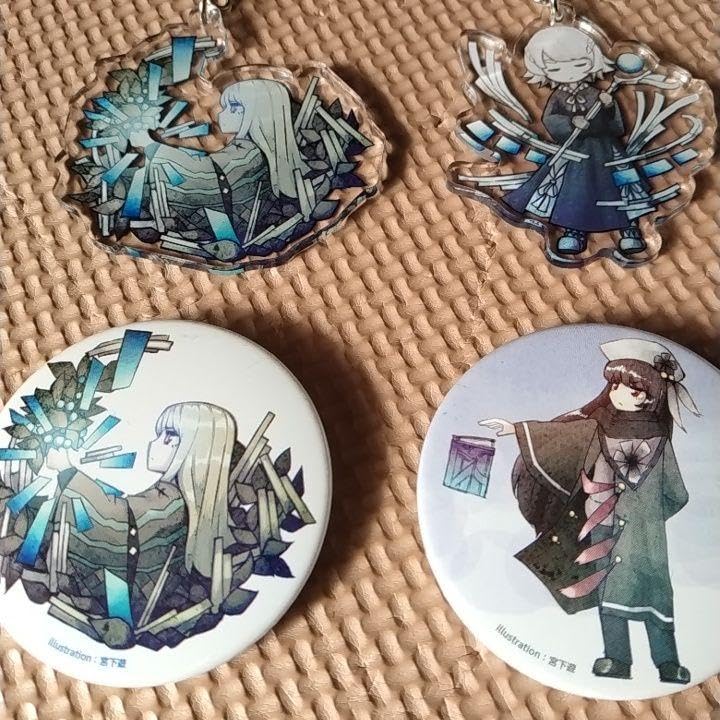 宮下遊】アクリルバッジ