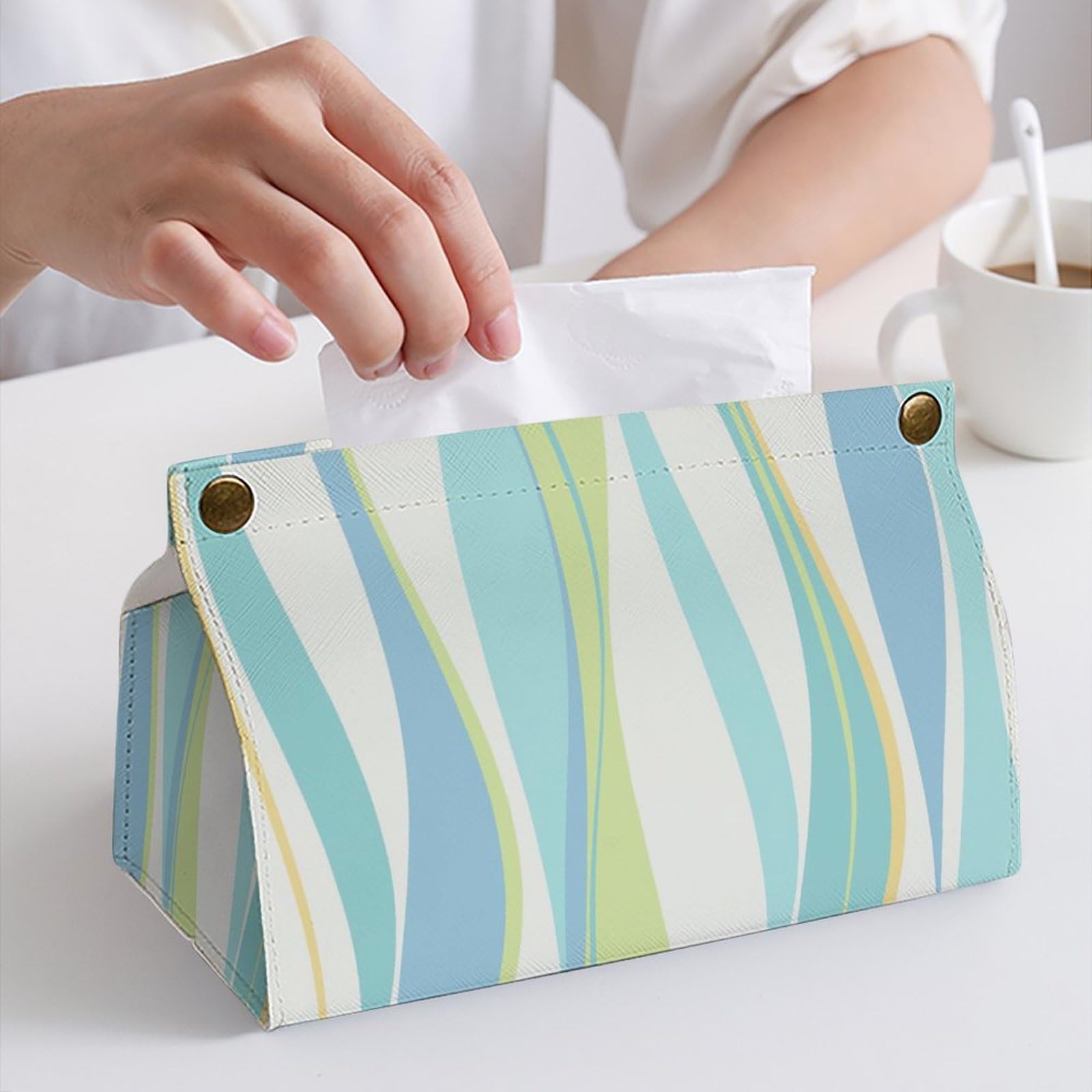 ティシュボックス tower/タワー】蓋付きティッシュケース ブラック レギュラー