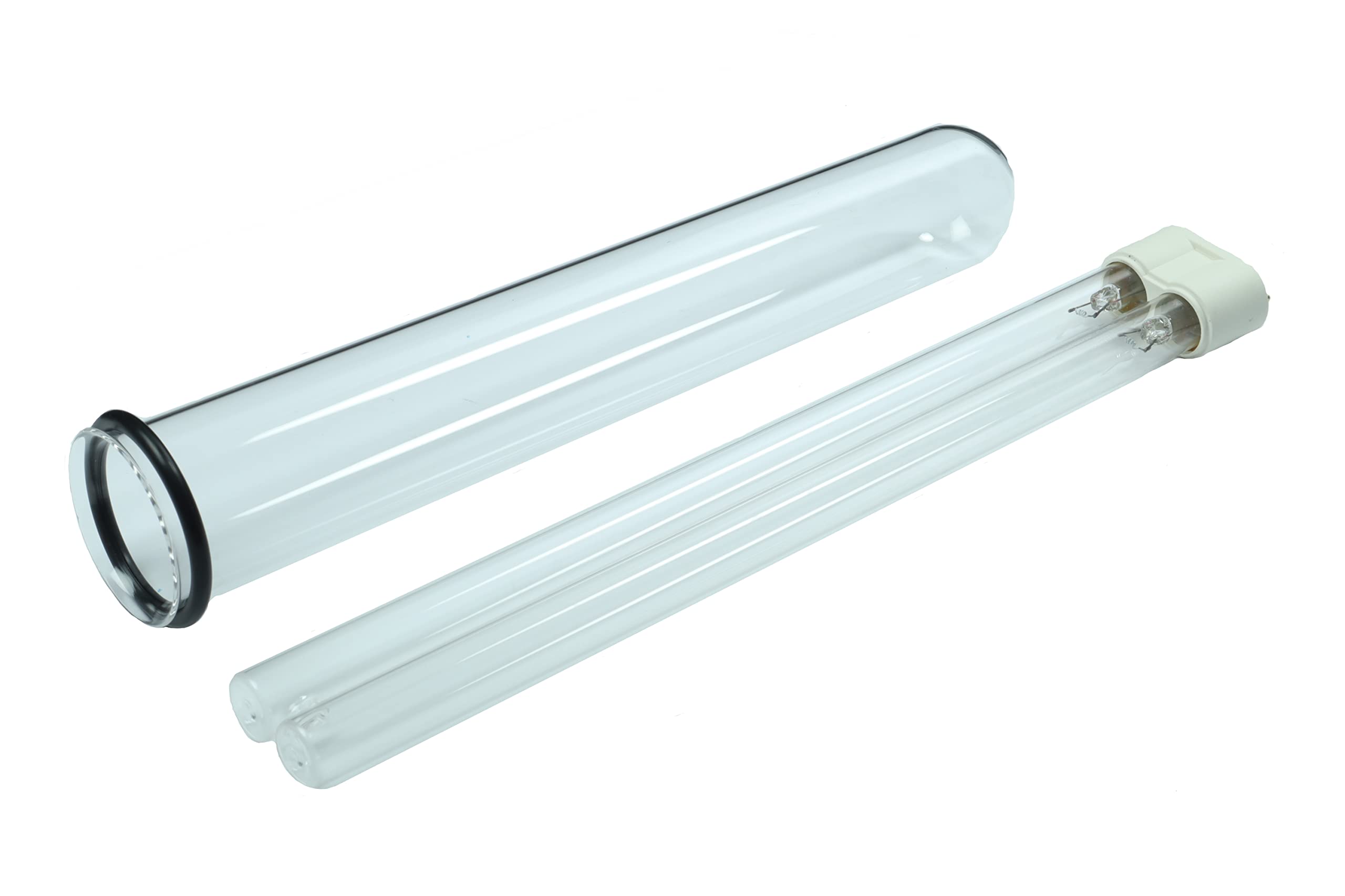 Wacredo UVC Ersatzlampe 36 Watt Quarzglas Bördelung Dichtung für Oase Bitron 36C Komplettset