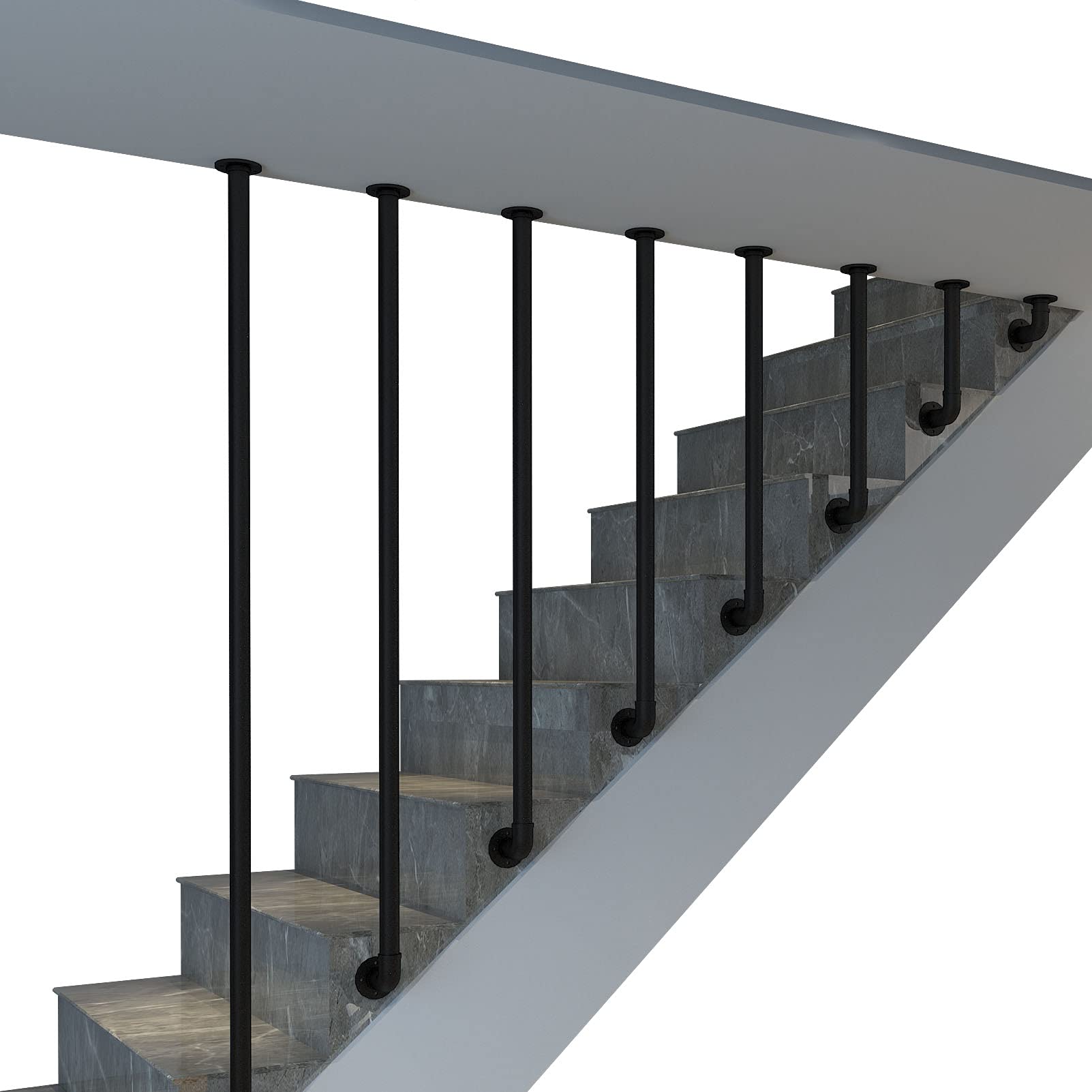 Buy YFBarstool Handrail, Stairs Indoor Outdoor Steps Staircases Railing, Handrails for