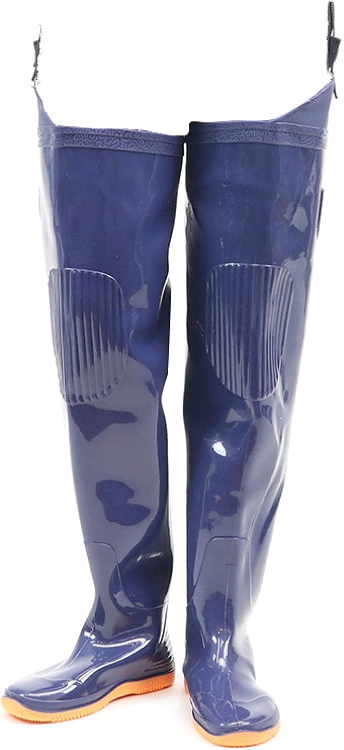 [リンゼ] レインシューズ メンズ レインブーツ ヒップウェーダー 防水 カジュアルシューズ アウトドア ウォーターパンツ お釣り 