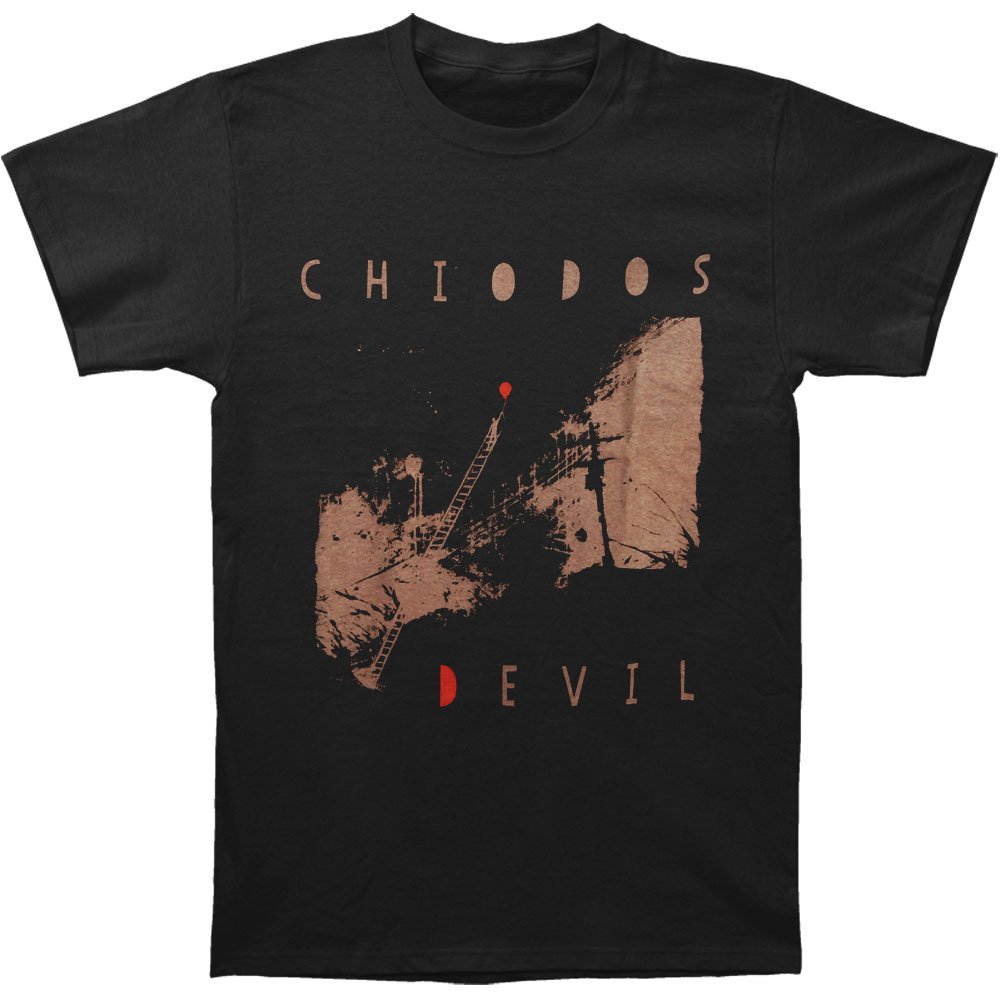 Chiodos Men's Devil Album Art T-Shirt X-Small Black