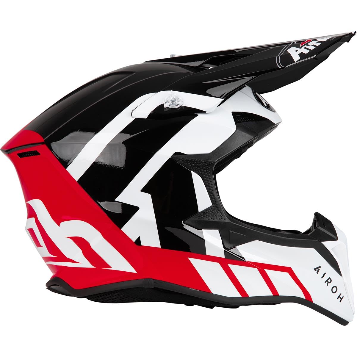 CASCO AIROH OFFROAD WRAAAP RELOADED RED GLOSS XL