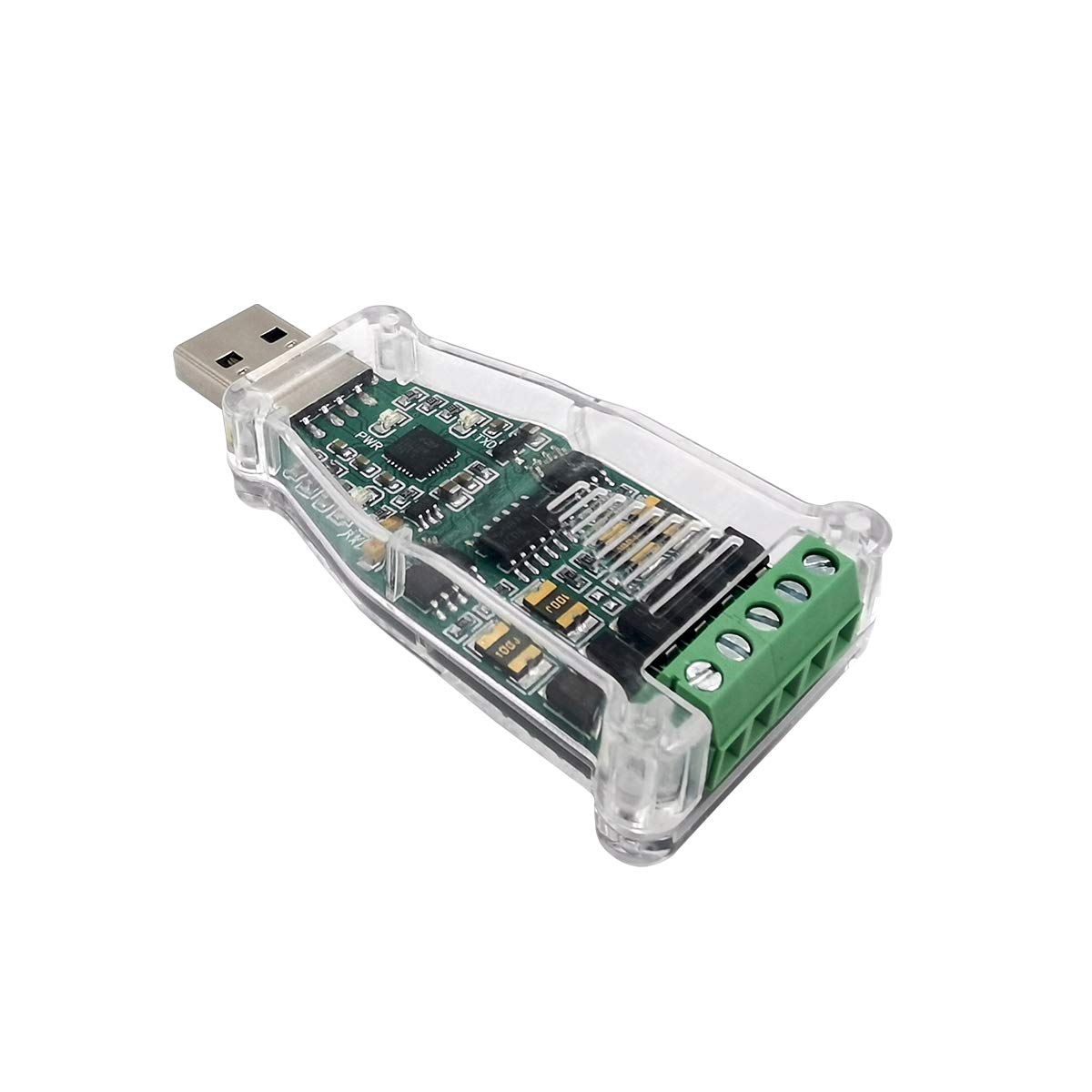 DSD TECH SH-U10C USB to RS485 RS422 Adapter with CP2102N Chip for Windows Linux Mac OS
