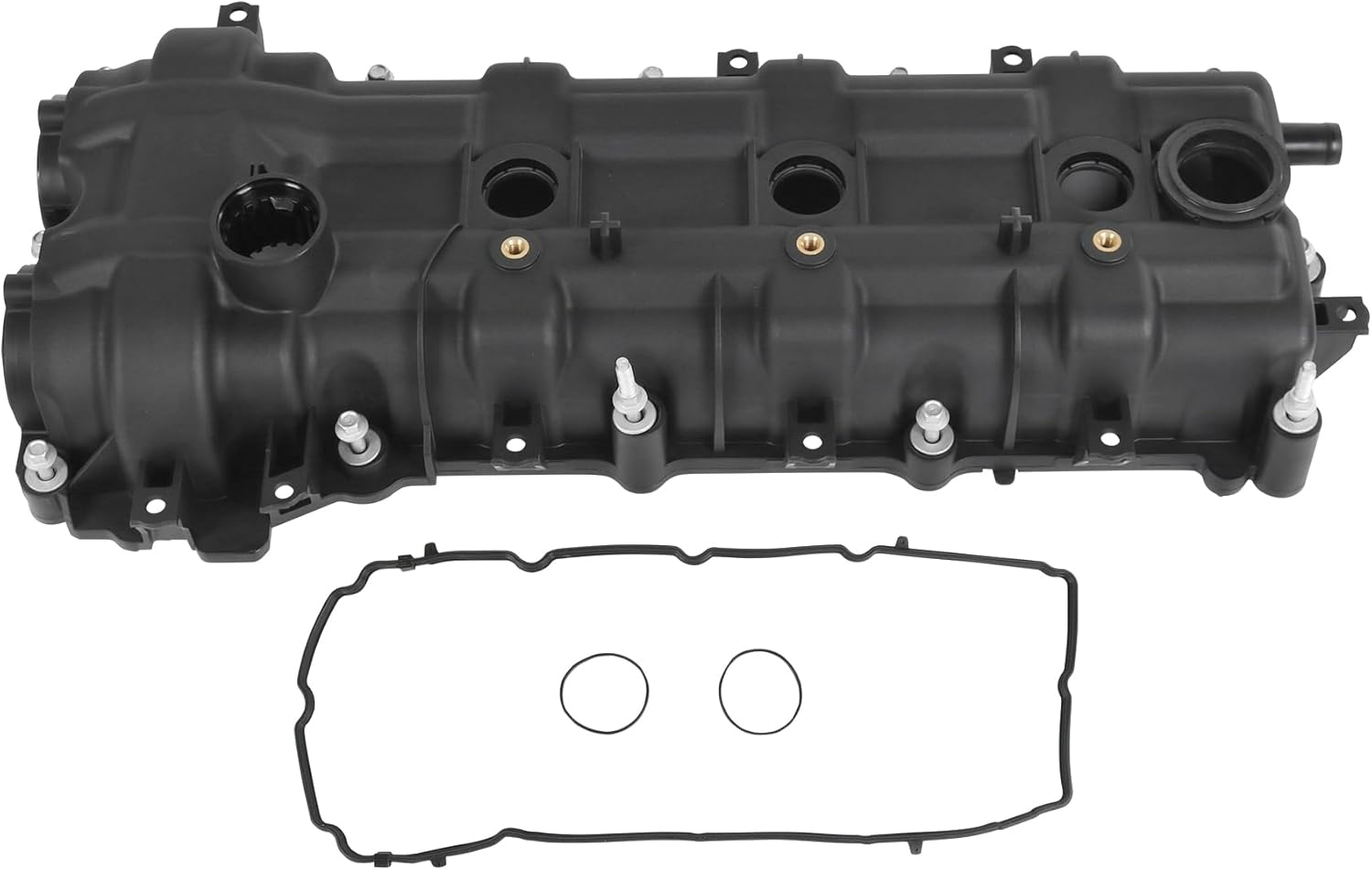 Right Side Valve Cover Compatible with Chrysler Ram Jeep Dodge 2011-2016 Town Country 2013-2018 1500 2011-2019 Journey 2011-2020 Grand Caravan 2011-2015 Grand Cherokee 2012-2017 Wrangler OE 5184068AN