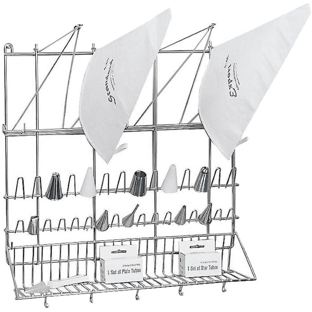 Paderno World Cuisine Spritzbeutel aus Edelstahl, 48 x 48 cm