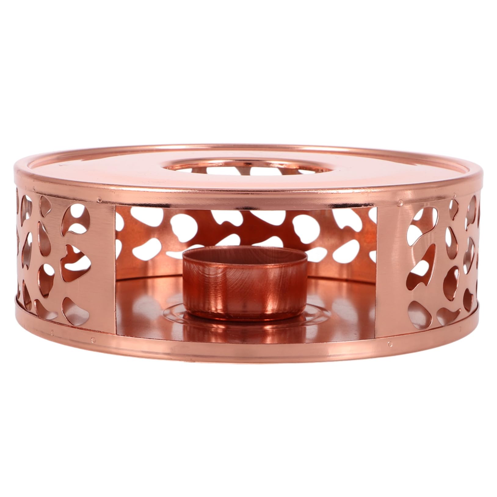 COLLBATH Teapot Warmer Base Elegant Candle Heating Stand for Quick Tea Heating Versatile Use with Tea and Candles Design for Home Enjoyment