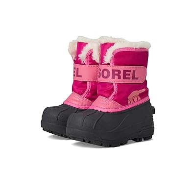 SOREL Kids Childrens Snow Commander (Toddler/Little Kid) Kids Shoes Tropic Pink/Deep Blush