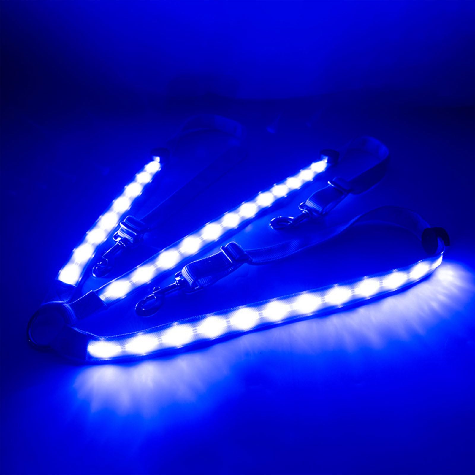 LED-Brusthalsband für Pferde, verstellbar, Nachtsichtbar, für Reitausrüstung