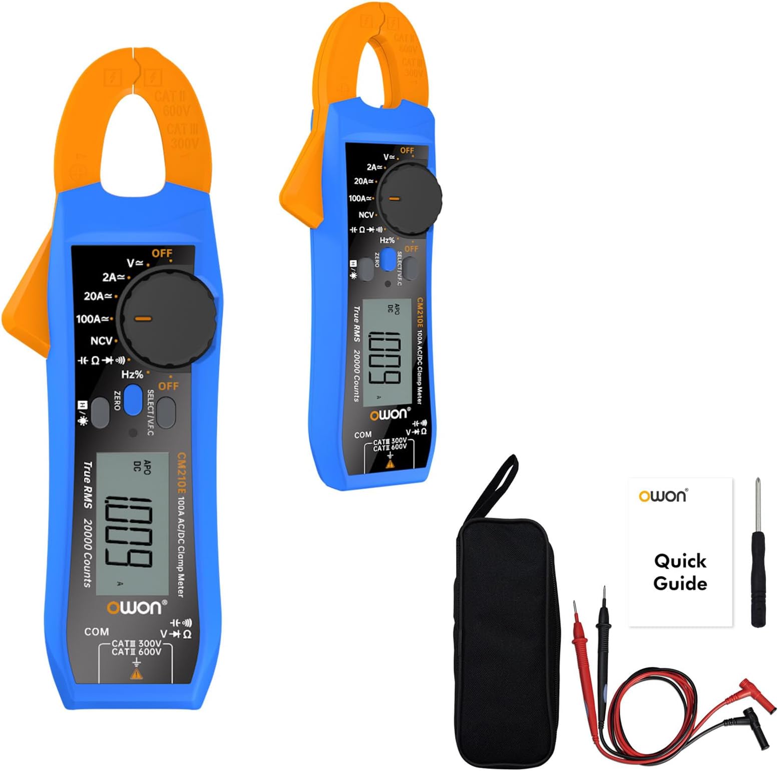 CenTech 96308 6Function Digital Clamp Meter Multi Testers