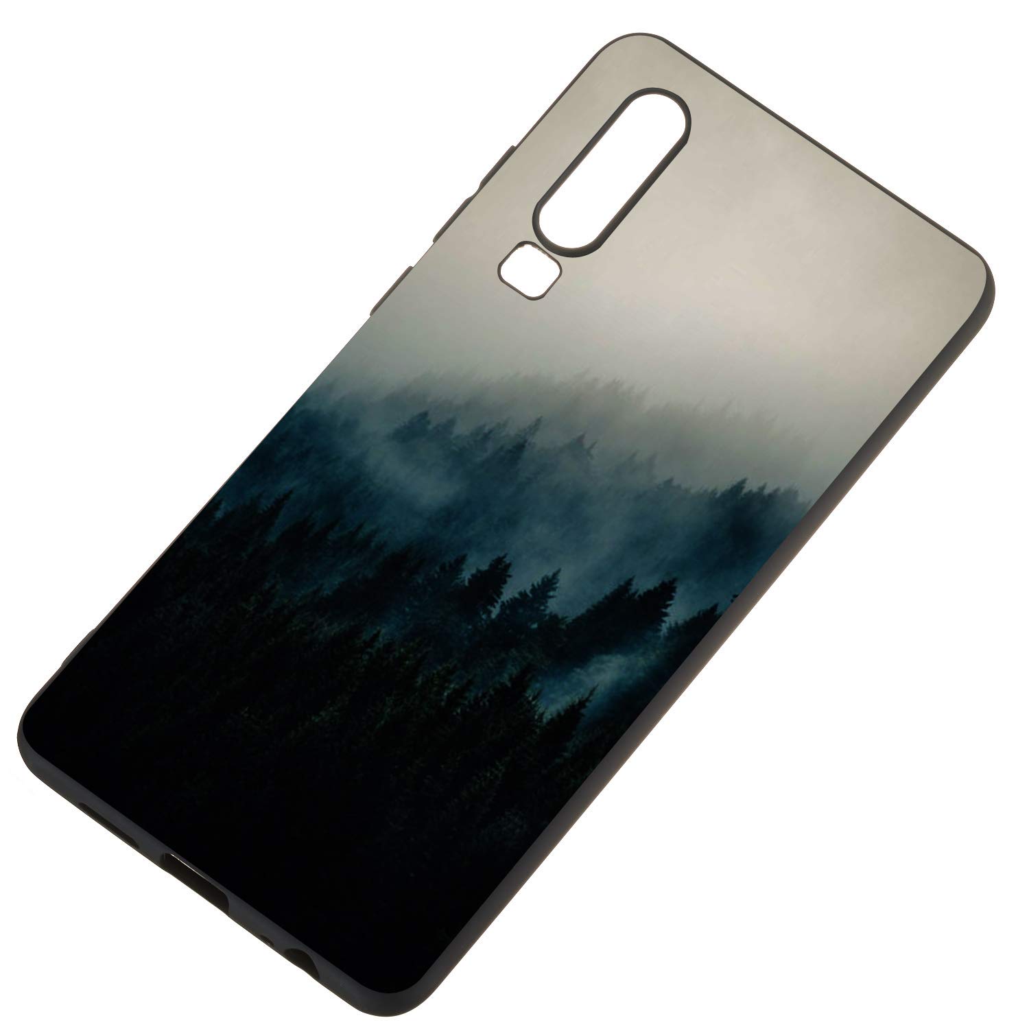 Custodia Morbida In Silicone Per Huawei P30 – Design Galassia Universo Spazio Fiore – Antiurto, Sottile, Morbida E Resistente – Cover Creativa - 2