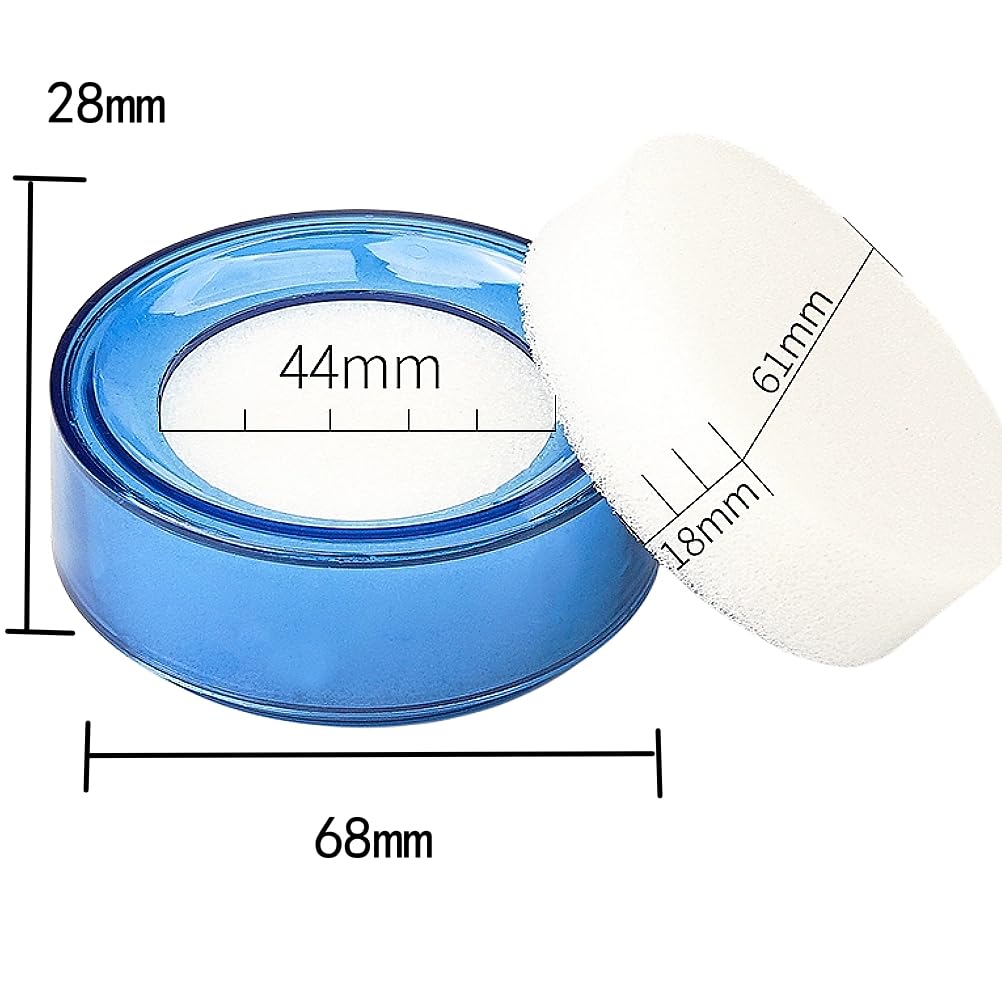 Plastica Spugna Dito Bagnato Denaro Cassiere Finger Sponge Damper 5 Pz Umidificatore A Dita Tamponi Spugna
