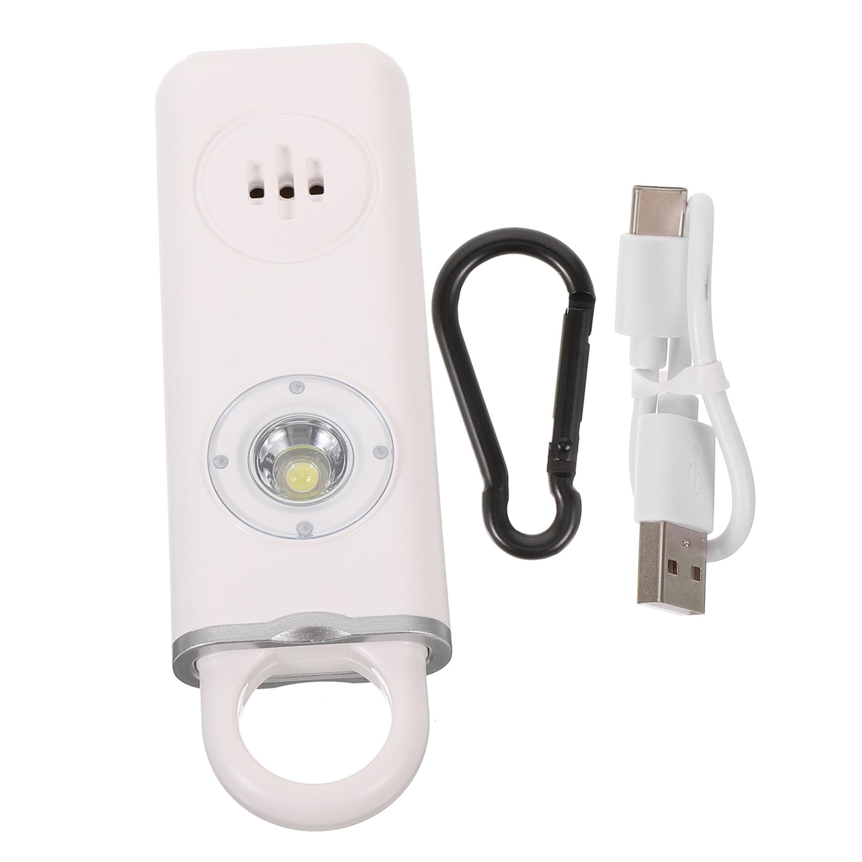 BESPORTBLE Allarme Allarme Personale Ricaricabile Allarme Di Sicurezza Da Donna - Inglese Kit Portatile Lucchetto Per Porta