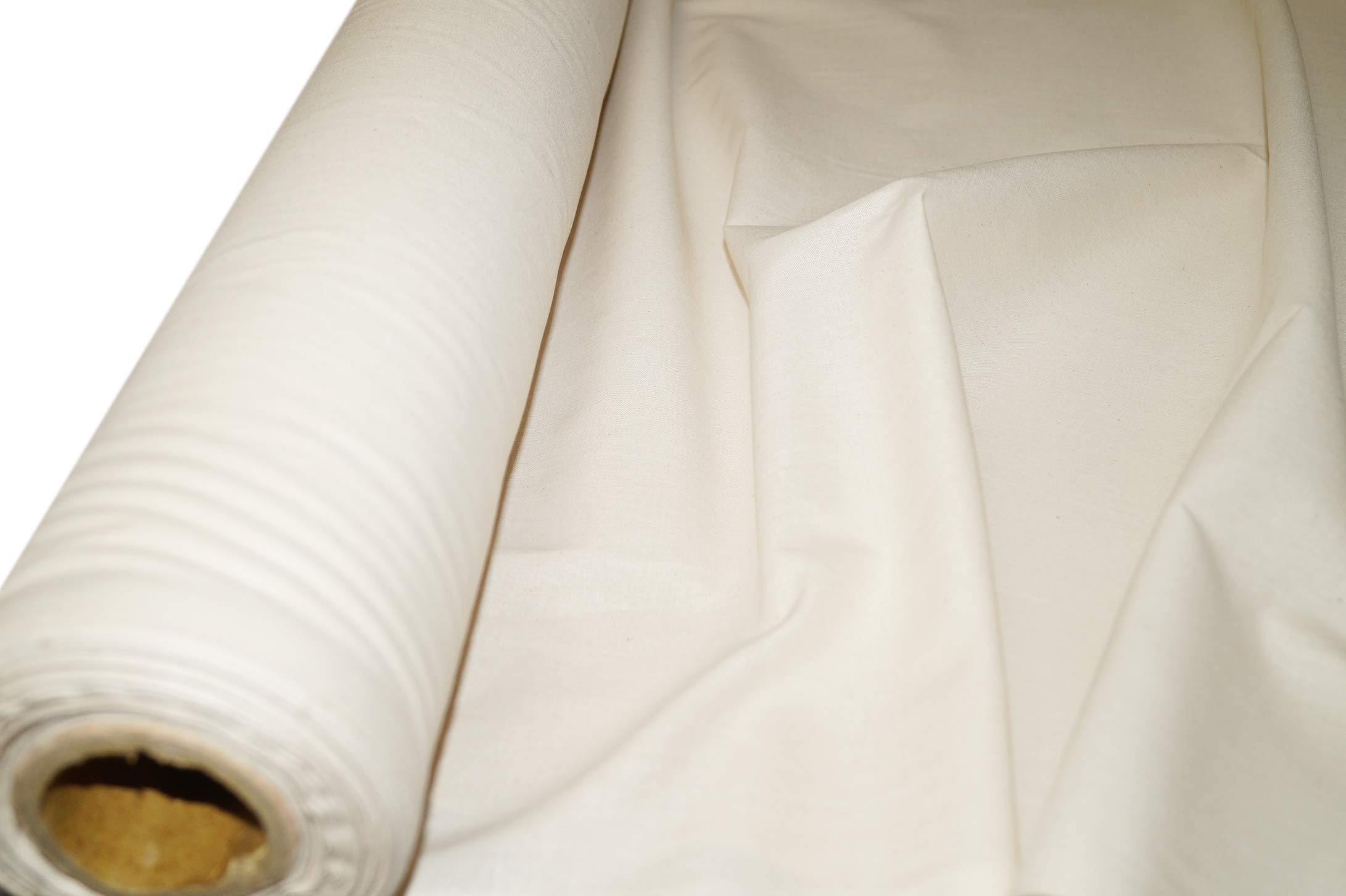 Thefabrictrade Natural Plain 100% Cotton Fabric Per Metre / ***Free Uk Post***