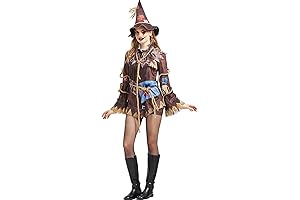 Spooky Adult Women's Scarecrow Halloween Costume