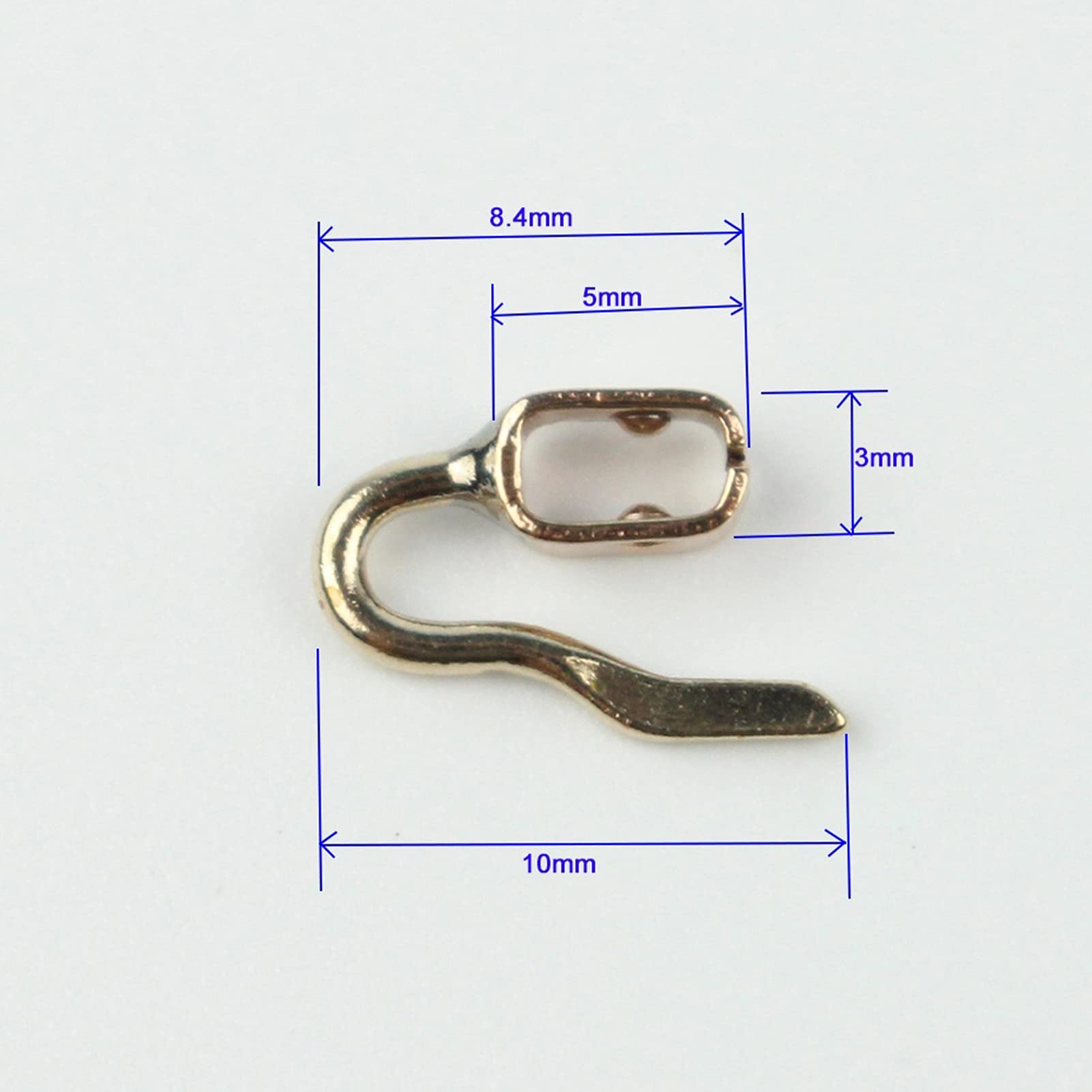 100 pièces (50 paires) de supports de bras de plaquettes nasales de lunettes, accessoires de réparation de lunettes, réparation de charnière de lunettes cassées.