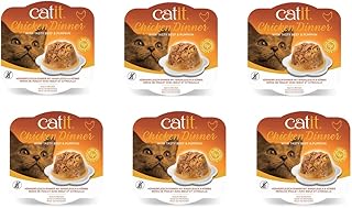 Catit Chicken Dinner with Tuna & Kale, 80 g, Pack of 6 Retail Units, HA44703