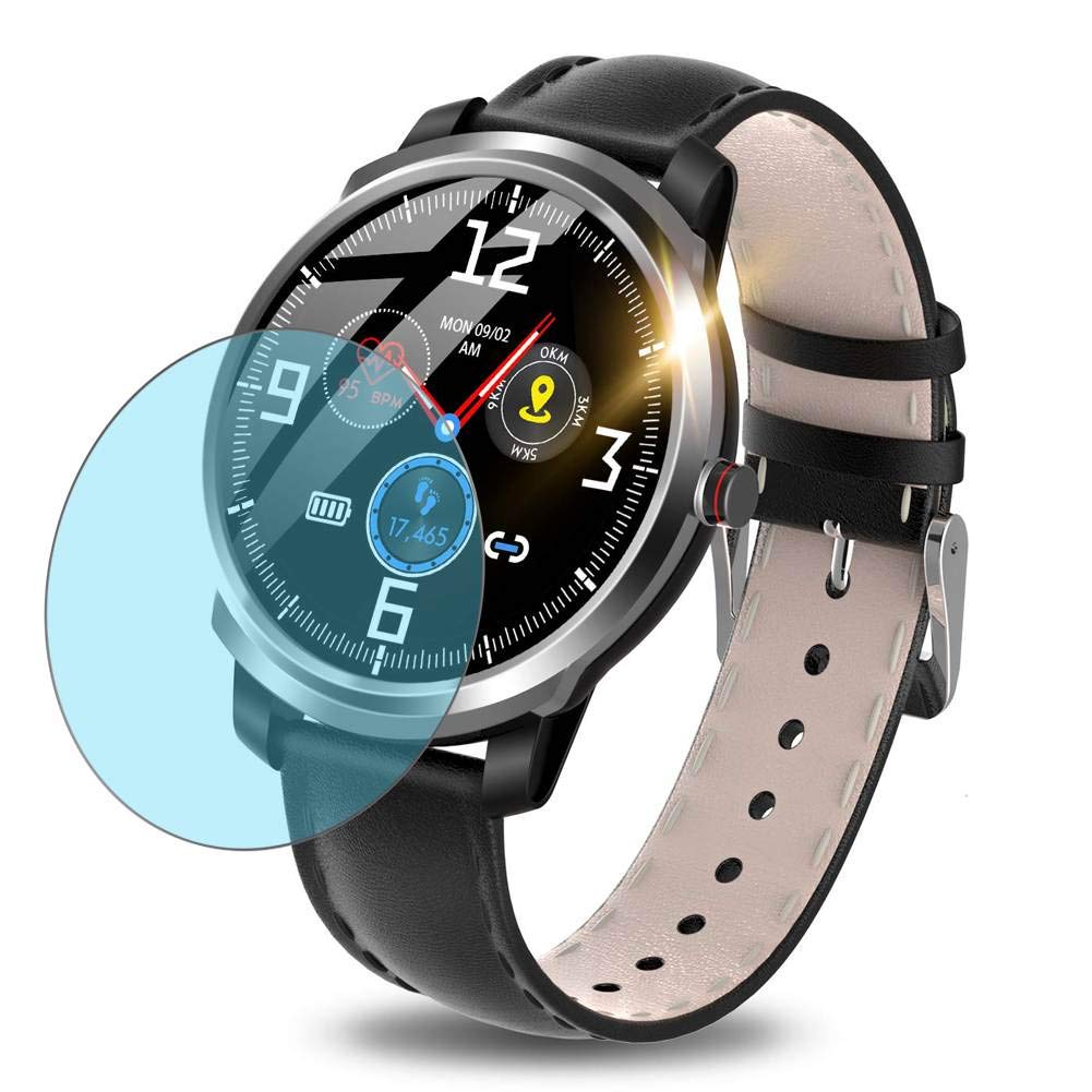 Vaxson 3-Pack Anti Blue Light Screen Protector, compatible with itDEAL Smartwatch M15 Pro, Blue Light Blocking Film TPU Guard [ NOT Tempered Glass ]