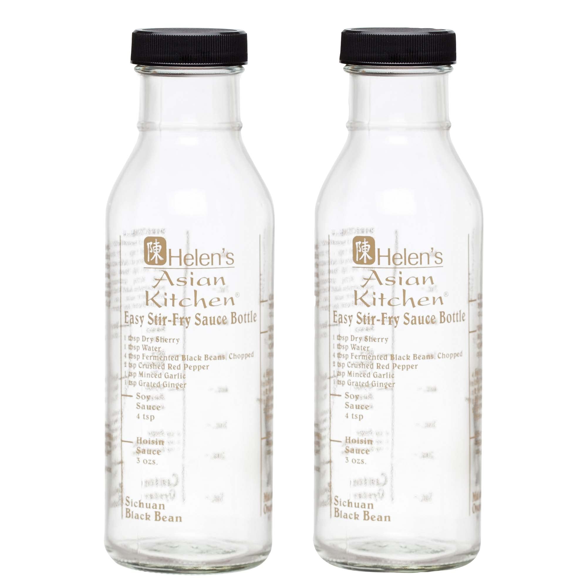 Helen's Asian KitchenKolder Stir-Fry Sauce Bottle, Glass, 13-Ounce, Designed by Helen Chen (2 Pack)