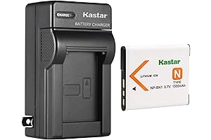 Kastar Battery Charger + NP-BN1 Battery for Sony Digital Camera