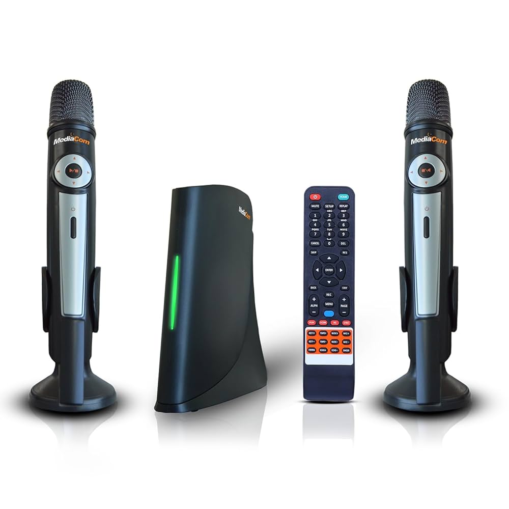 MediaCom 8200TW MCI Karaoke Player - Black (Pack of 1): Buy Online at Best Price in UAE - Amazon.ae