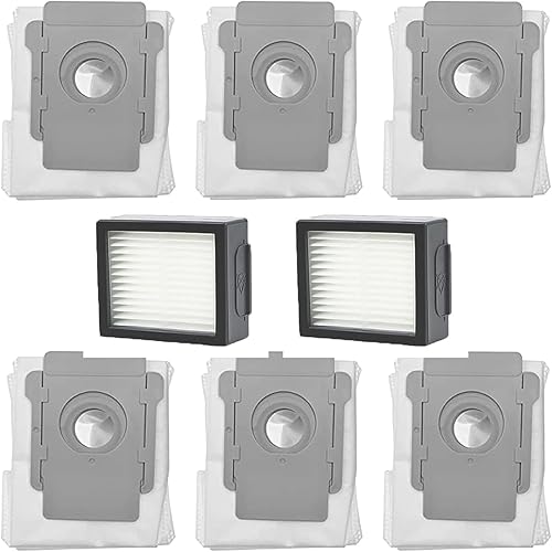 Paquete de 16 bolsas de vacío compatibles con iRobot Roomba Bags i & s & j Series, repuesto para iRobot Roomba i7+ i7Plus i3+(3550) i4+(4552) i6+