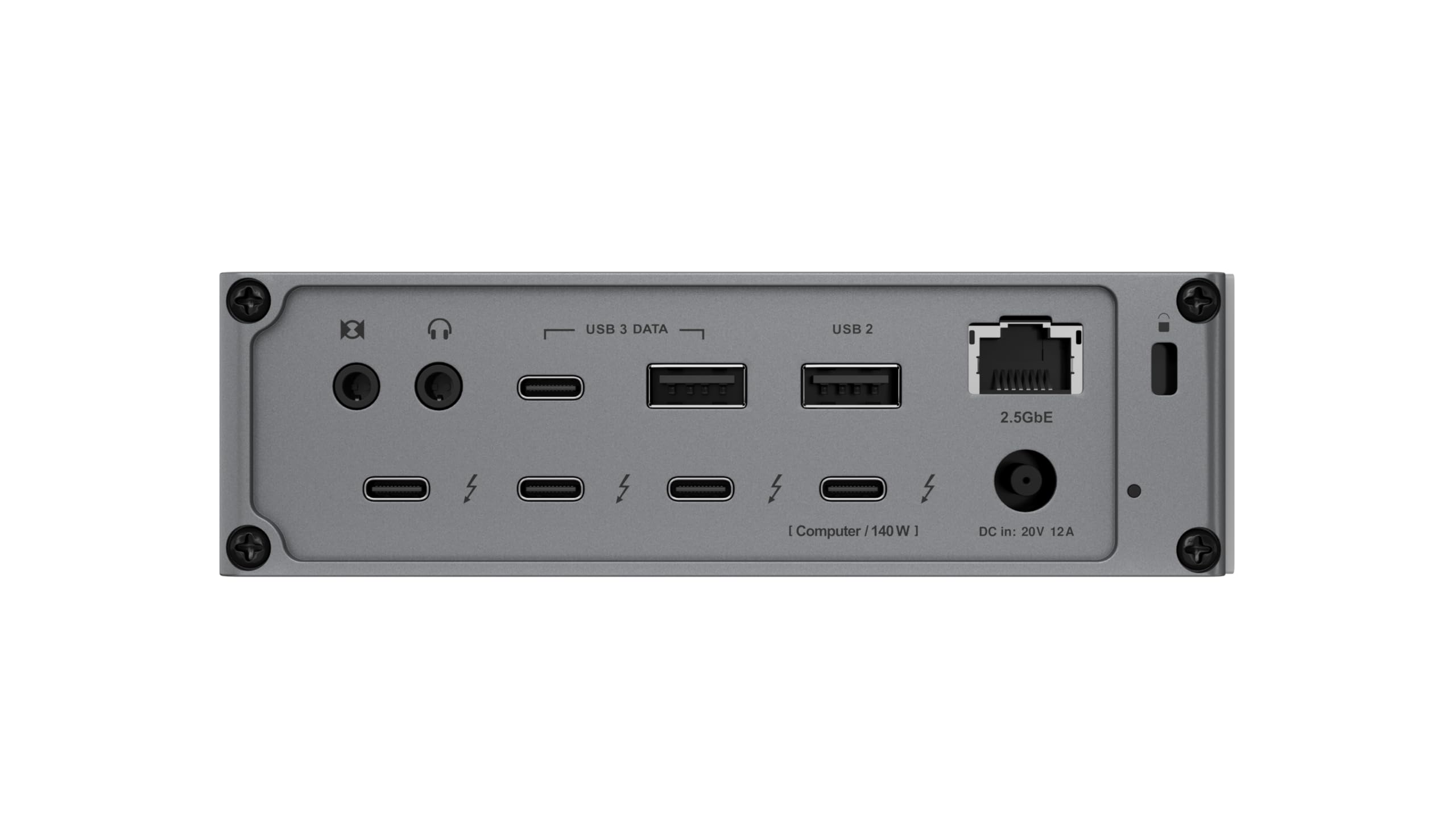 CalDigit TS5 Dock Thunderbolt 5 – 15 Porte, 140W, 2.5GbE, 3 Display, USB4, PCIe 64Gb/s – Dock Professionale per Mac e PC con Connettività Avanzata e Prestazioni Estreme