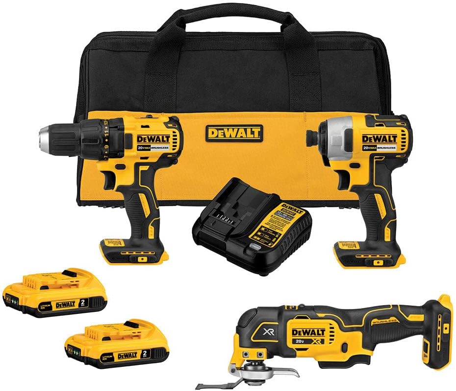 DEWALT 20V MAX Brushless 3tool Kit (DCK379D2) Amazon.ca Tools