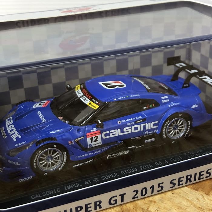 ミニカー EBBRO Calsonic Impul GT-R No.12 EBBRO (エブロ) モデルカー CALSONIC IMPUL GT-R SUPER GT500