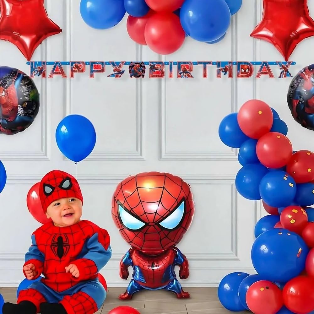 Striscione Banner Spidey E I Suoi Fantastici PERSONALIZZATO Compleanno - Foto 9