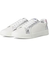 Snow White/Silver/Mauve Leather