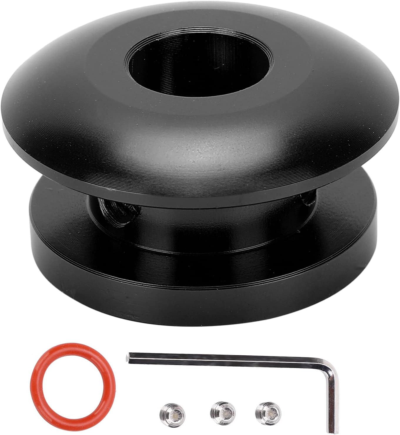 Shift Knob Limiter,Universal Car Shift Knob Boot Retainer Limiter Shifter Shifting Head Buckle Stopper(Black)