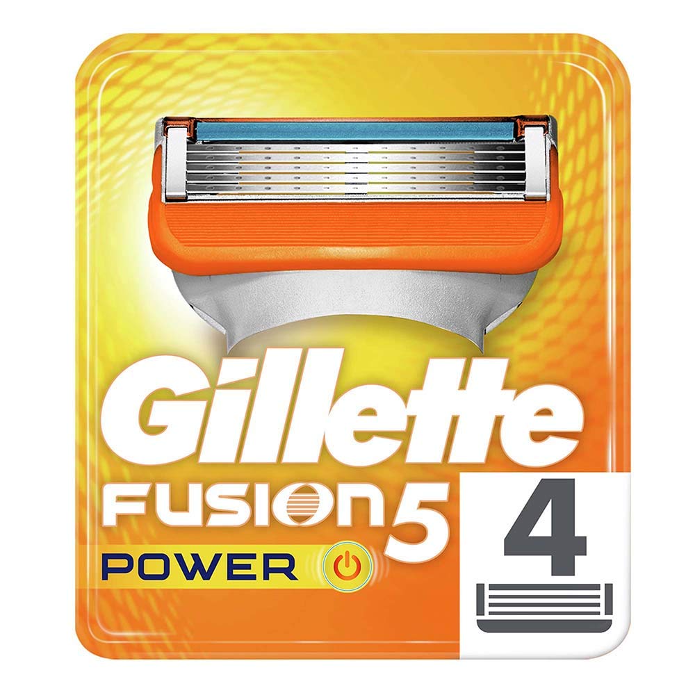 Buy GilletteFusion Power Men Razor Blade Refills, 4 Count Online at